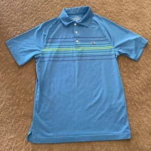 Vineyard Vines Striped Performance Polo Men’s XS